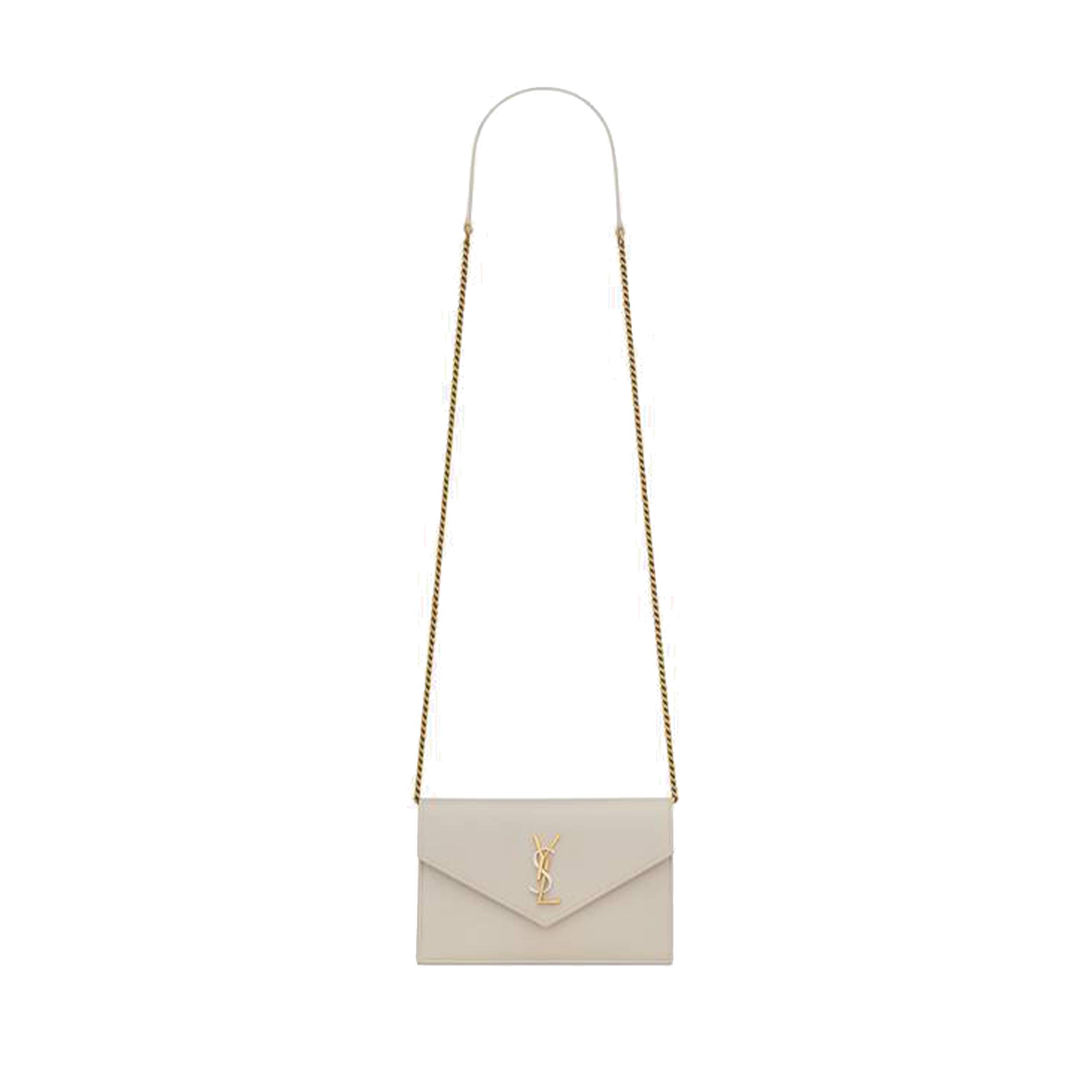 Y*L cassandre envelope chain wallet in smooth leather 743050aab4k9290 (19*12.5*3.5cm)