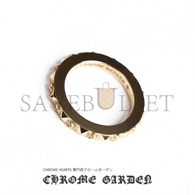 Ch**me He**ts 22k gold true fucking punk ring
