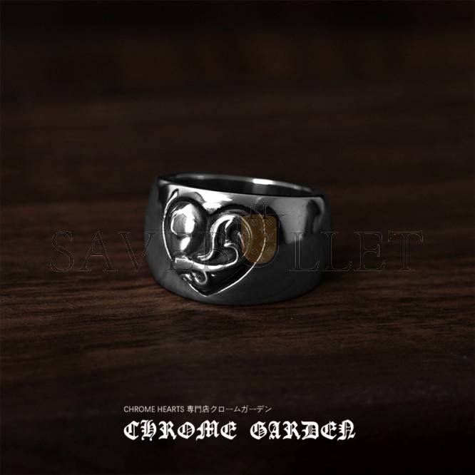 Ch**me He**ts heart band ring