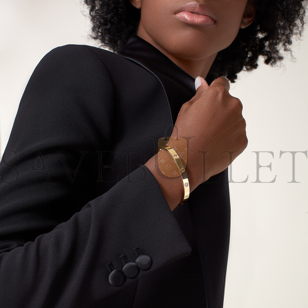 ca*t*er  love bracelet, 4 Di*m*nds b6070017