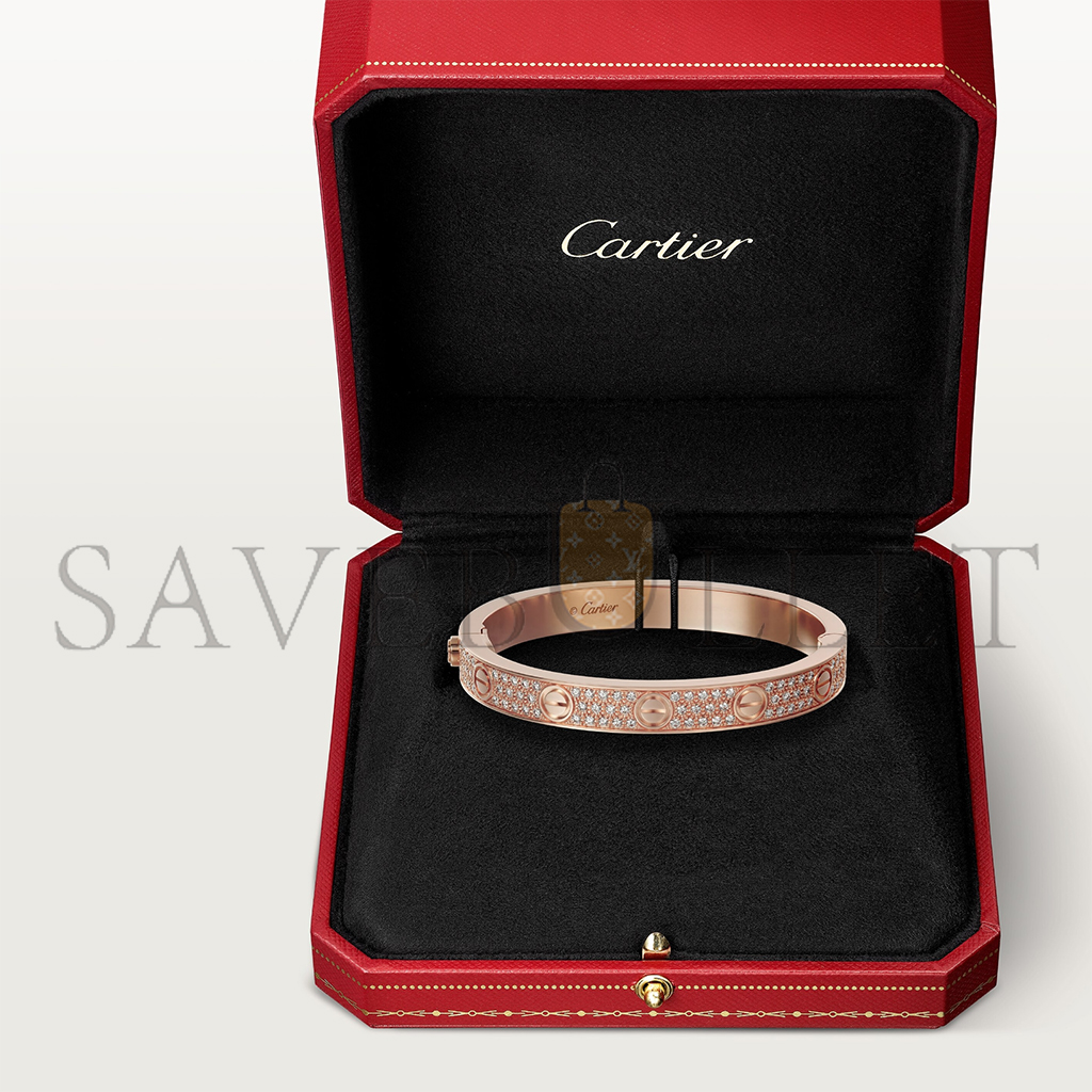 ca*t*er  love bracelet, Di*m*nd-paved n6036917