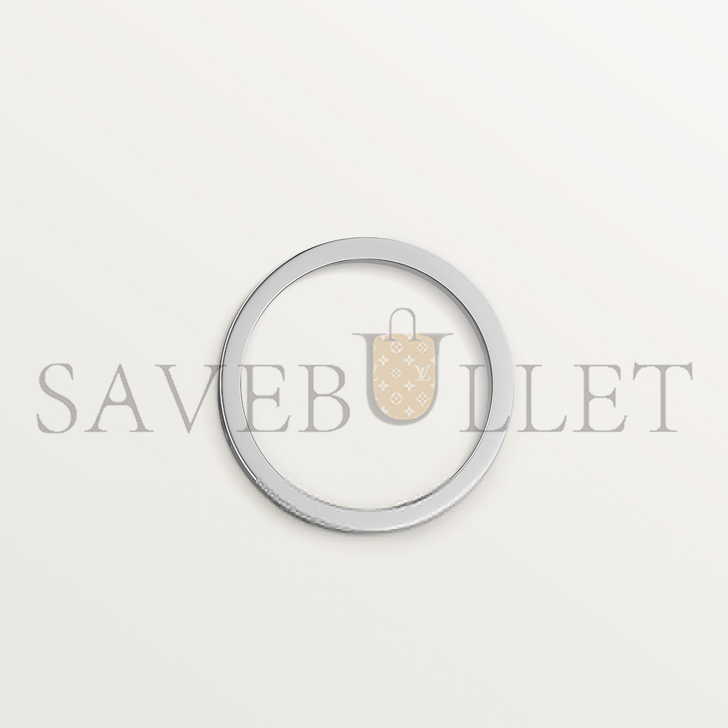 Ca*t*er  love wedding band, 1 diamond  b4050500