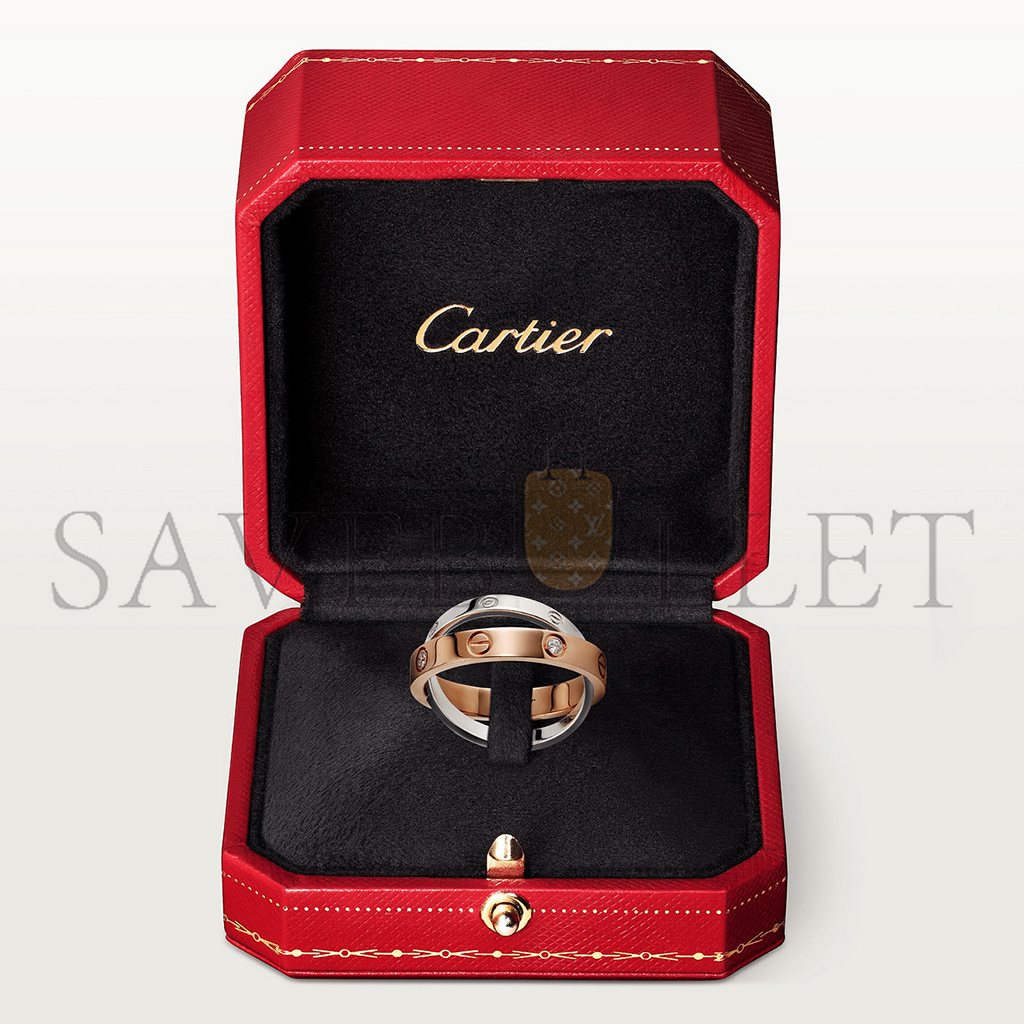 Ca*t*er  love ring, 6 diamonds b4094300