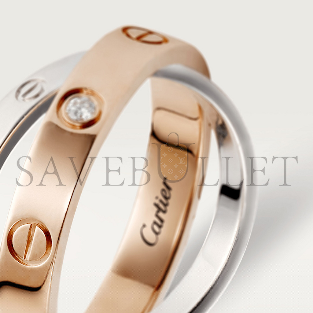 Ca*t*er  love ring, 6 diamonds b4094300
