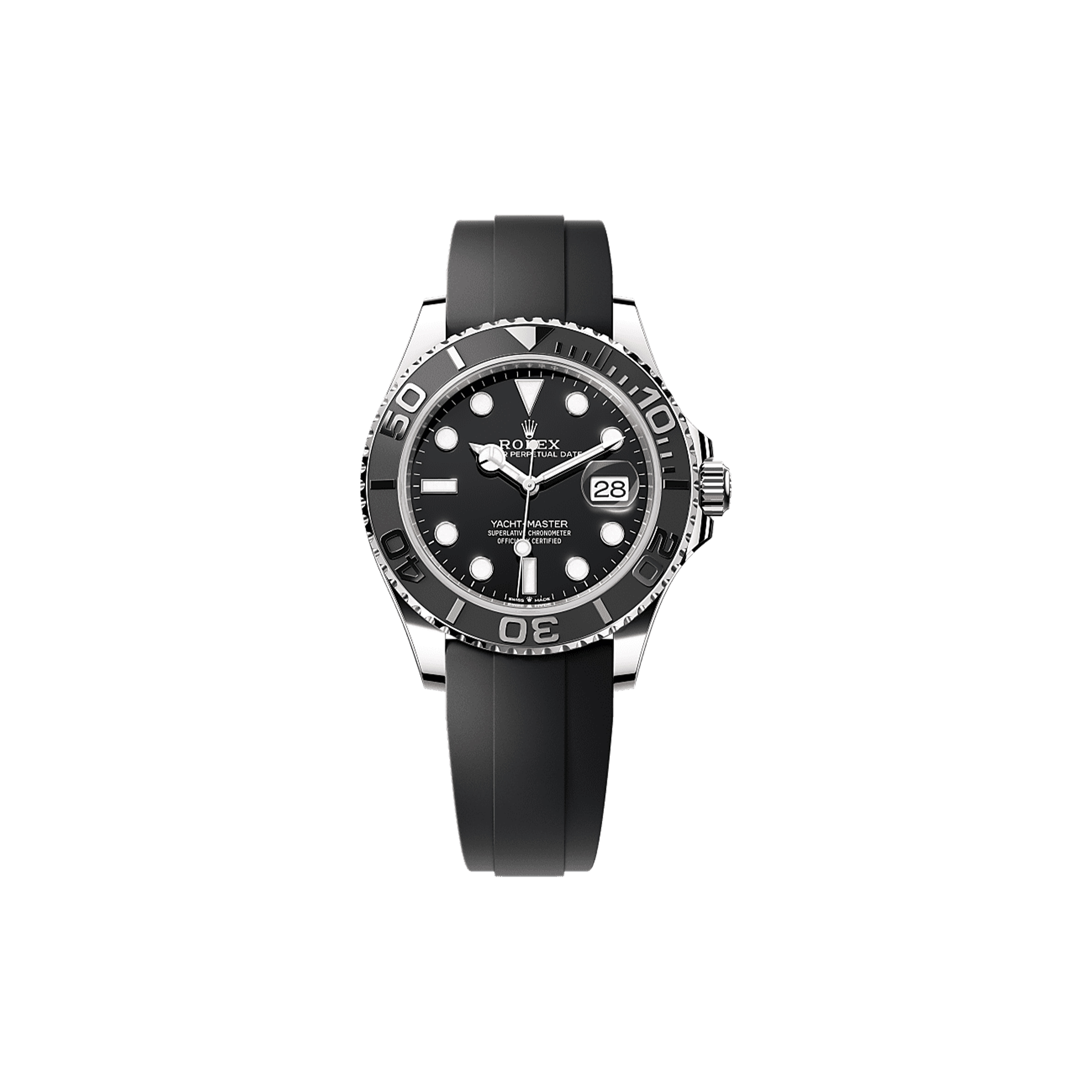 R*l*x yacht-master 42 oyster, 42 mm, white gold watch 226659-0002