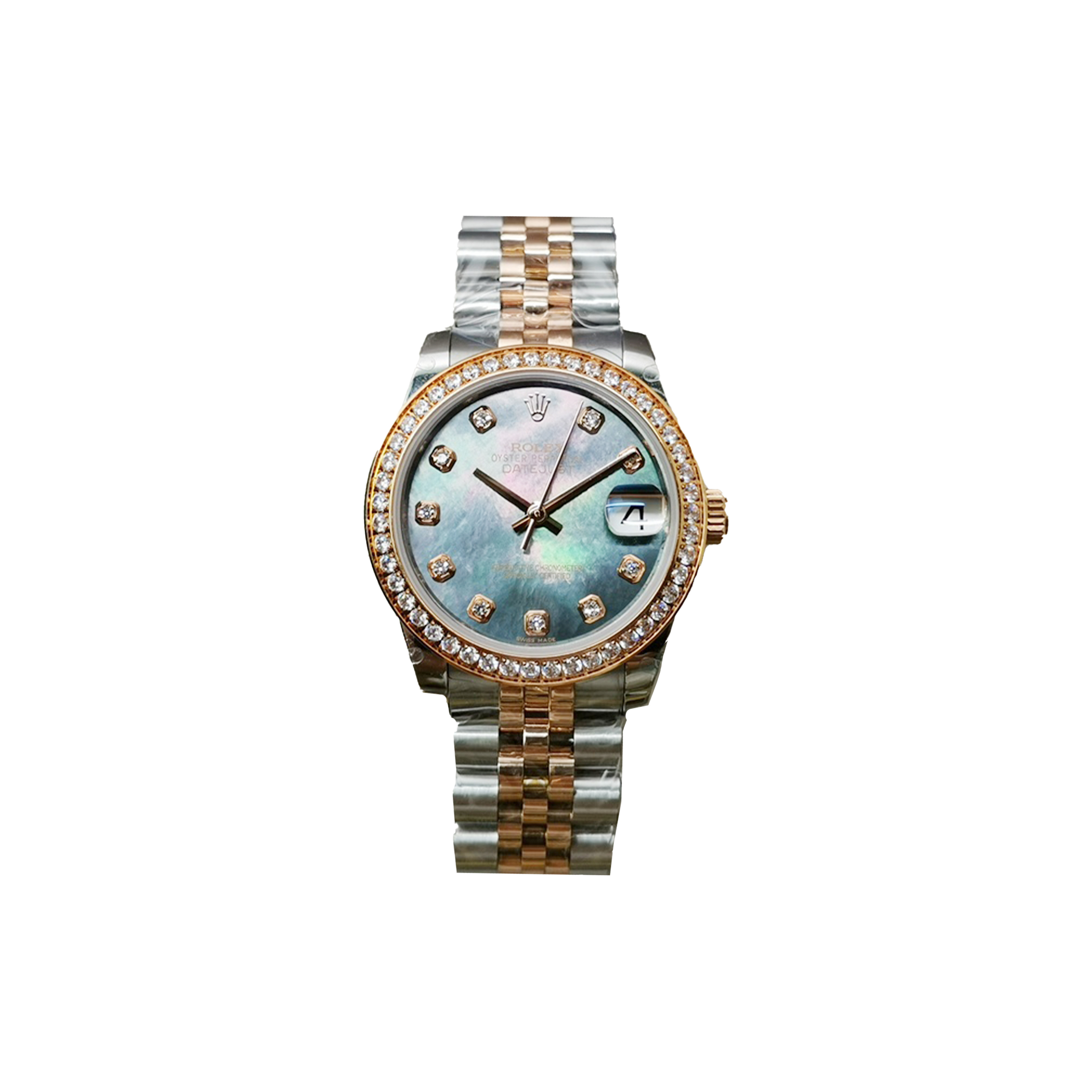 R*l*x datejust disc diamond watch 116243