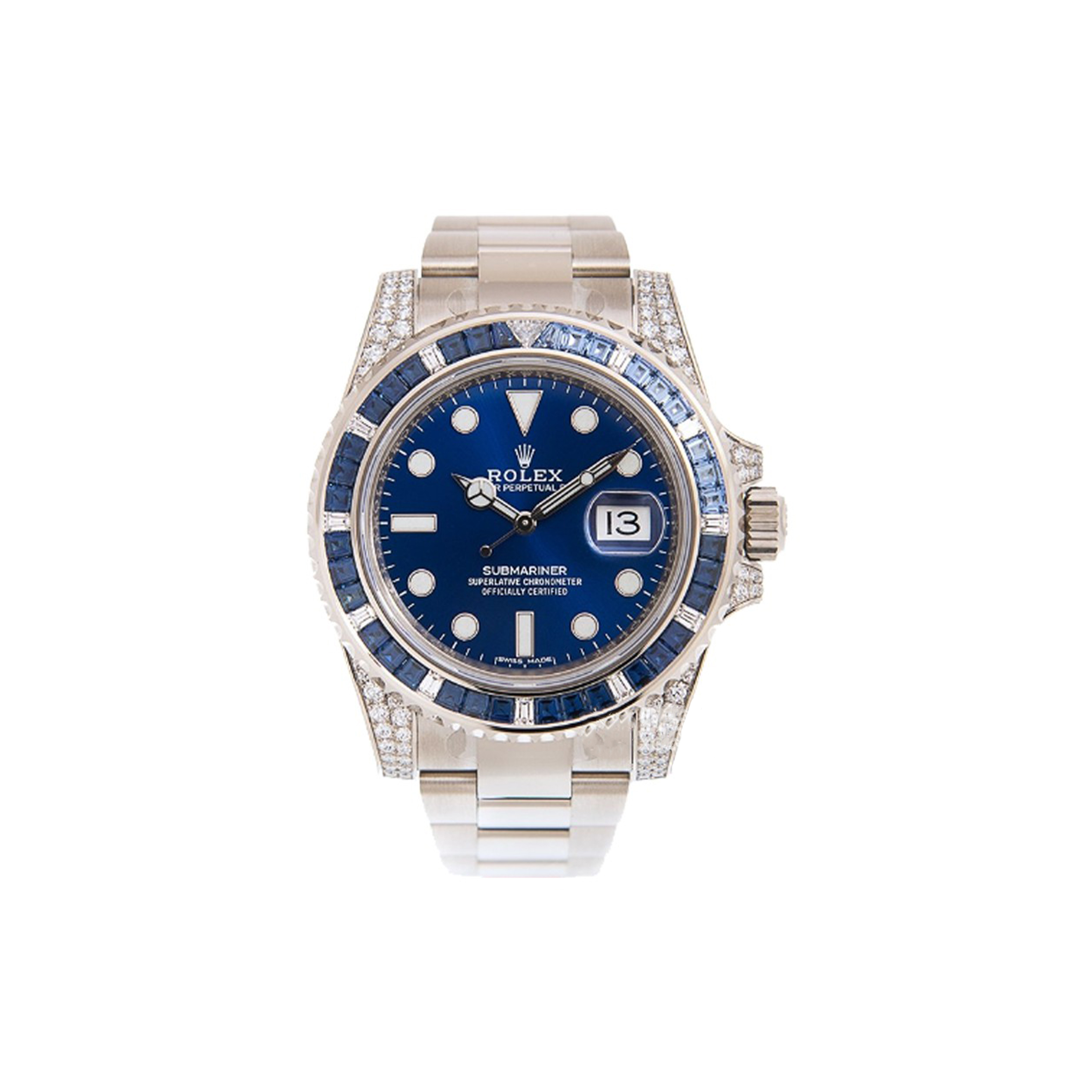 R*l*x submariner diamond bezel watch 116659