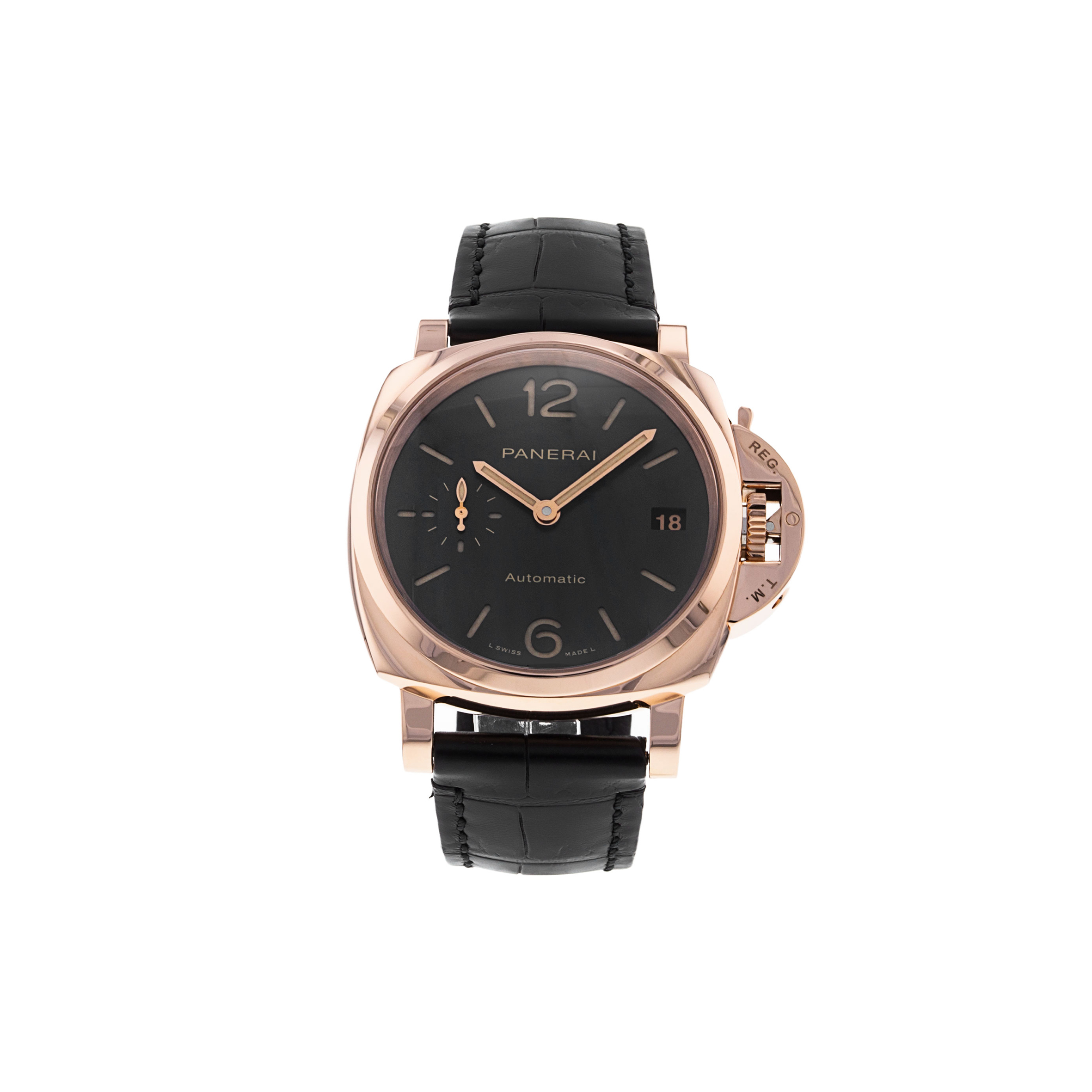 Pa*e*ai luminor due 3 jours automatique 38 mm watch pam908