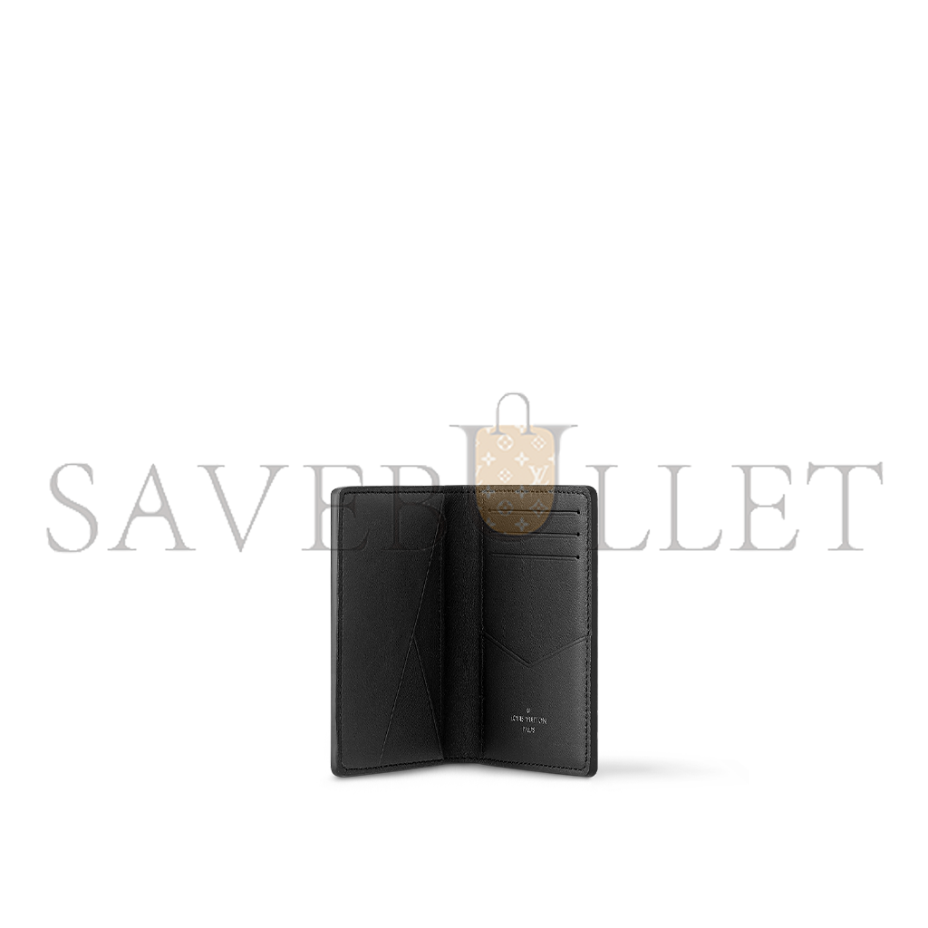 l**is V*t*n monogram shadow calfskin pocket organizer m62899 (11*7.5*1 cm)