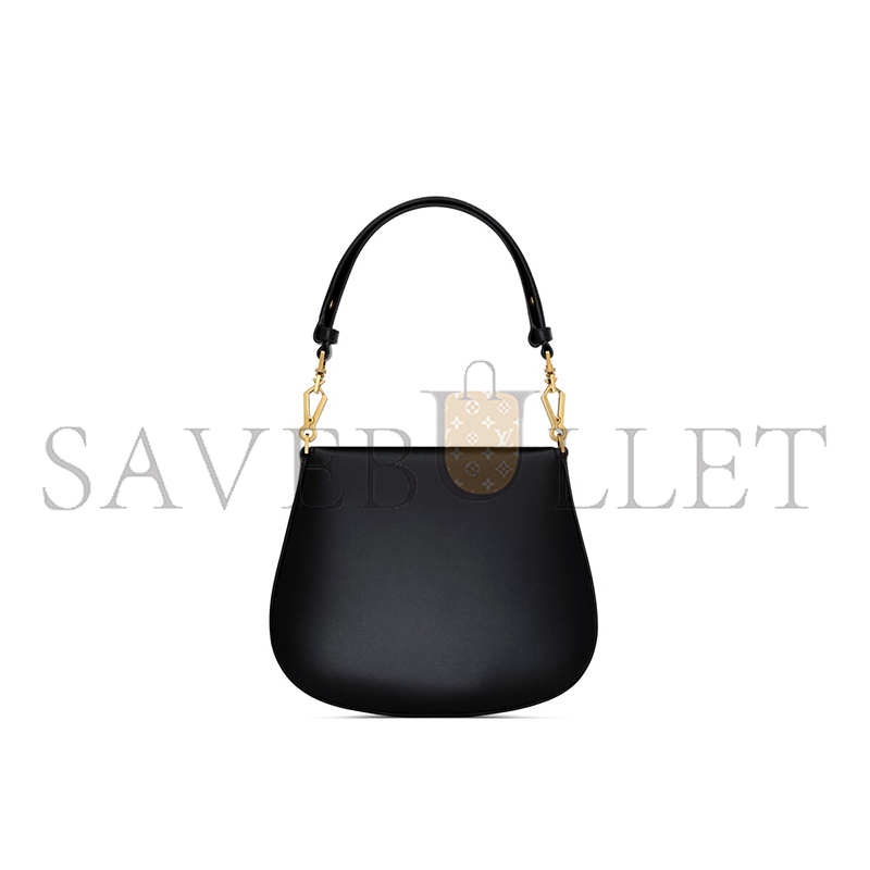 y*l voltaire top handle in box Sa**t Lau*nt 8008460sx0w1000 (17.5*21*8cm)
