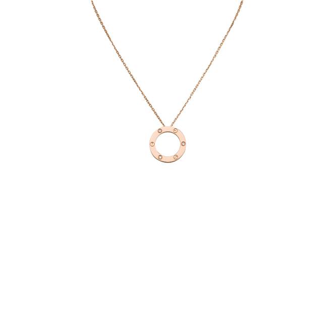 Ca*t*er  love necklace, 3 diamonds b7014700