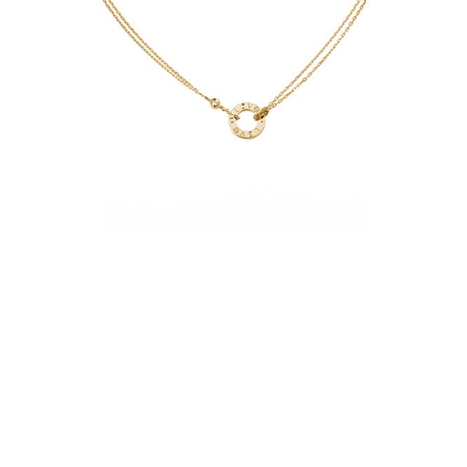 Ca*t*er  love necklace, 2 diamonds b7219500
