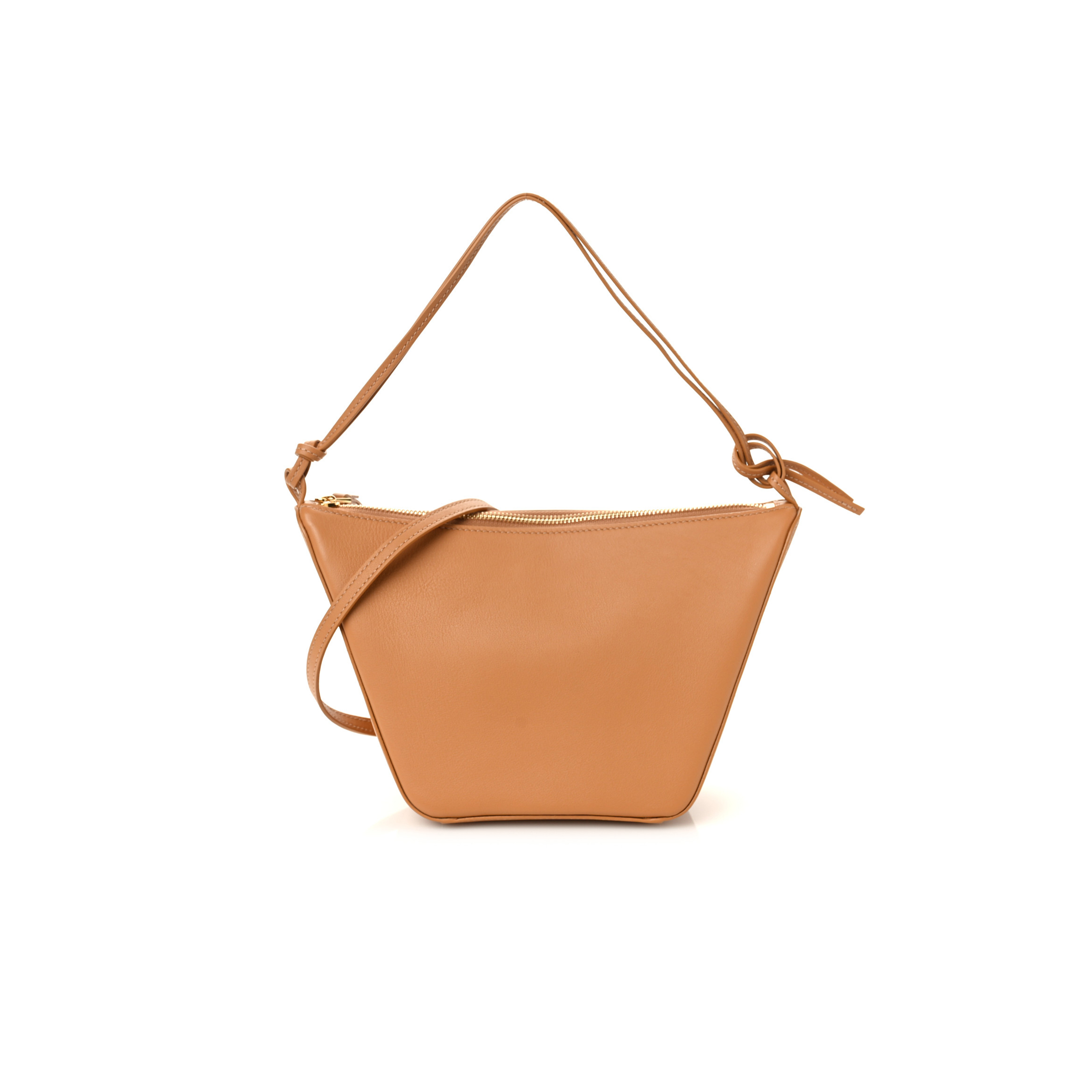 l*ew* calfskin mini hammock hobo warm desert (17*15*10cm)