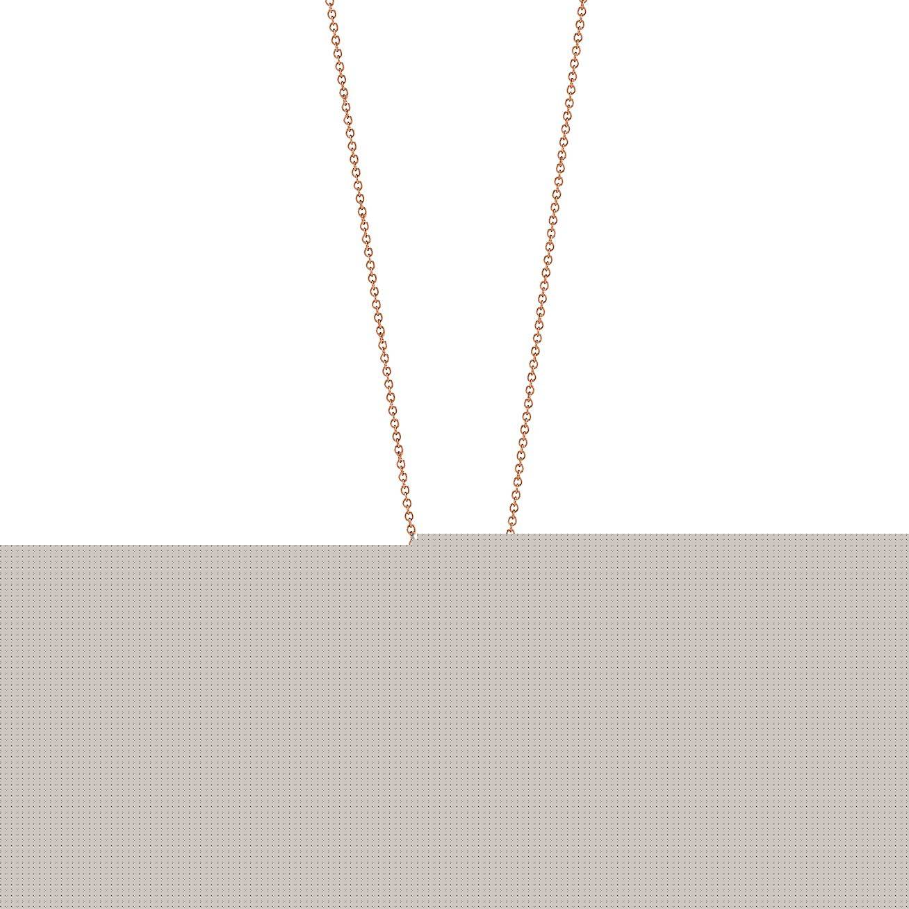 T*f*ny&co. atlas® x closed interlocking pendant in rose gold 67789229
