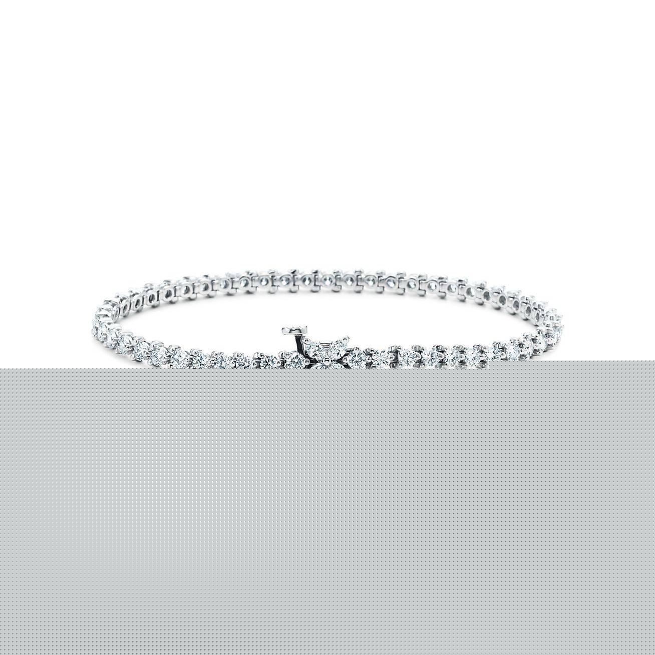 T*f*ny victoria® tennis bracelet in platinum with diamonds