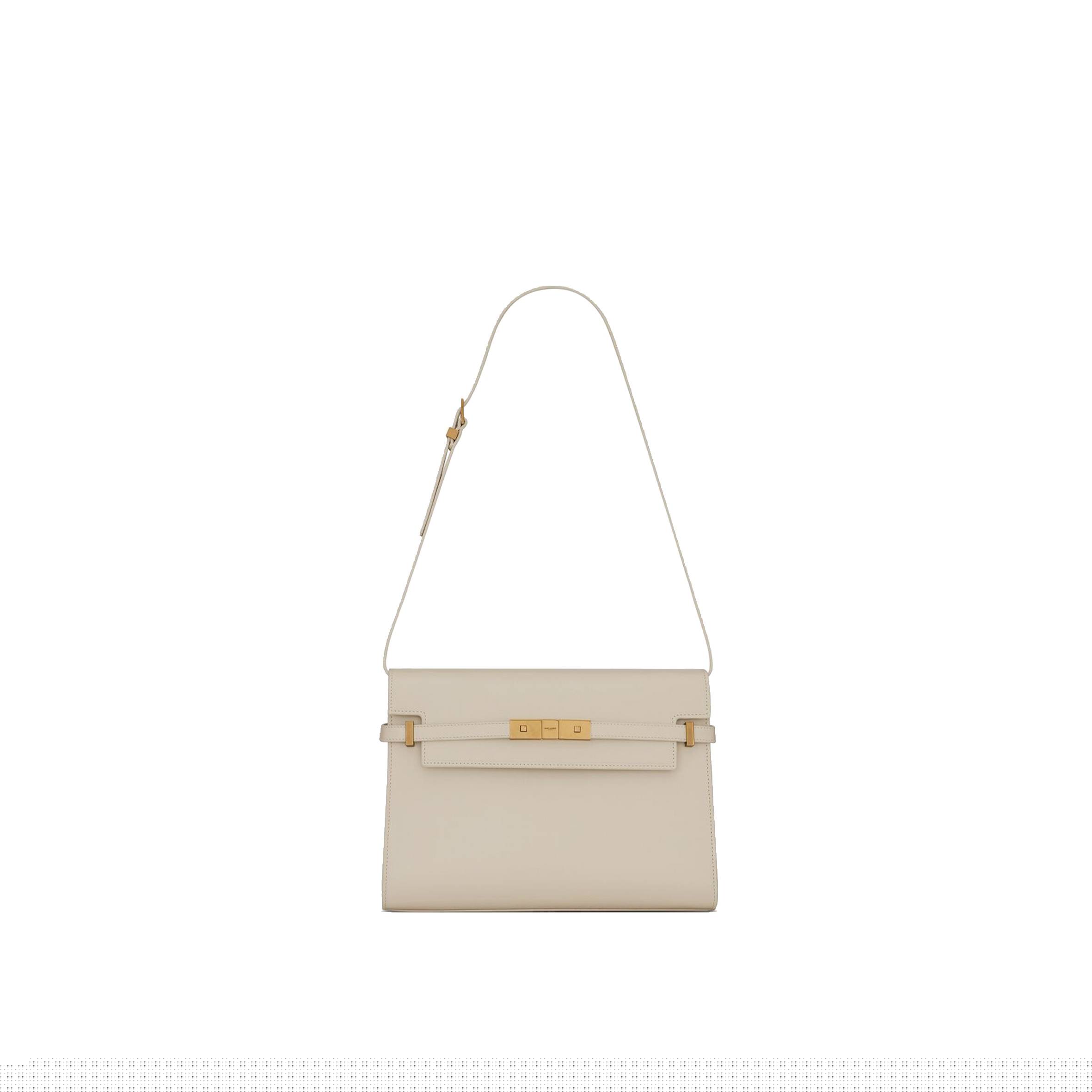 y*l manhattan shoulder bag in box Sa**t Lau*nt leather 5792710sx0w9207 (29*20*7.5cm)