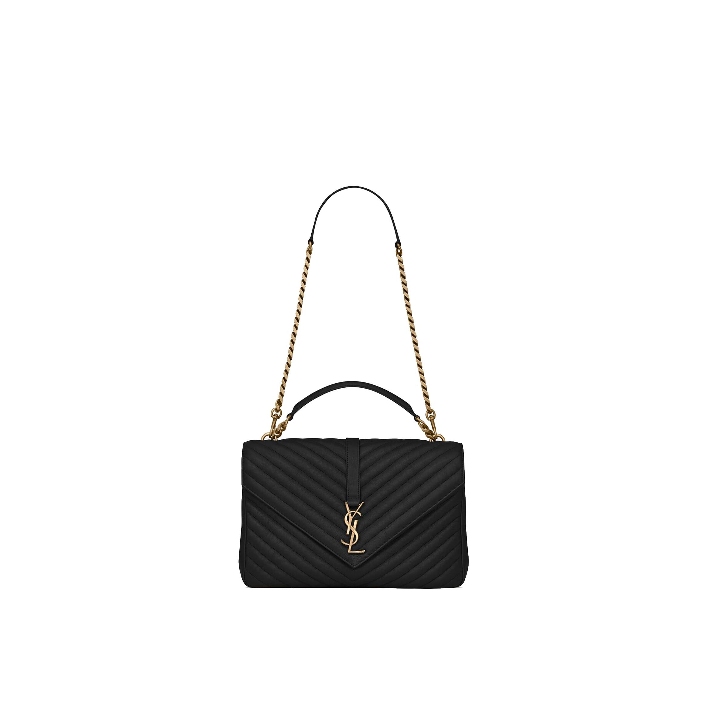 Y*L college large chain bag in quilted leather 600278brm071000 (32*20*8.5cm)
