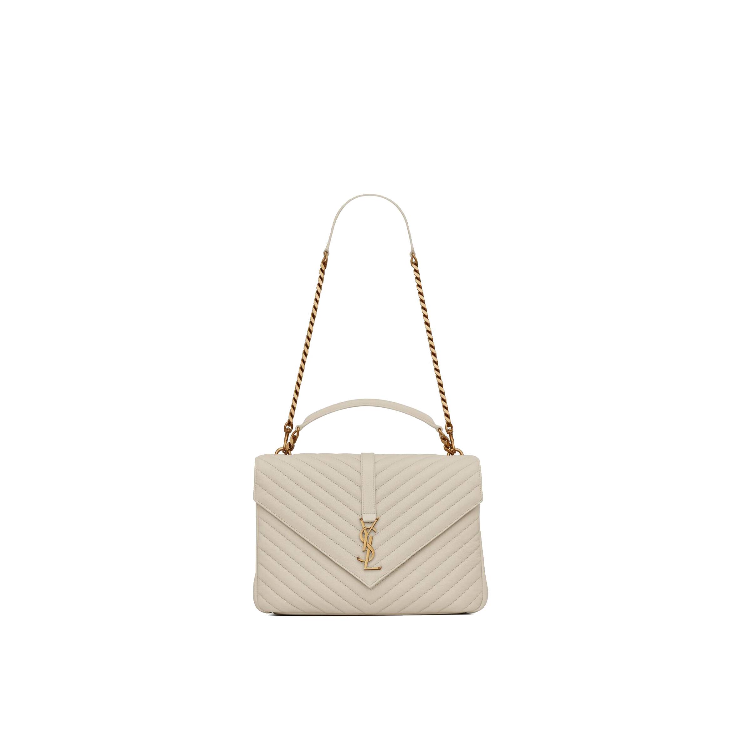 Y*L college large chain bag in quilted leather 600278brm079207 (32*20*8.5cm)