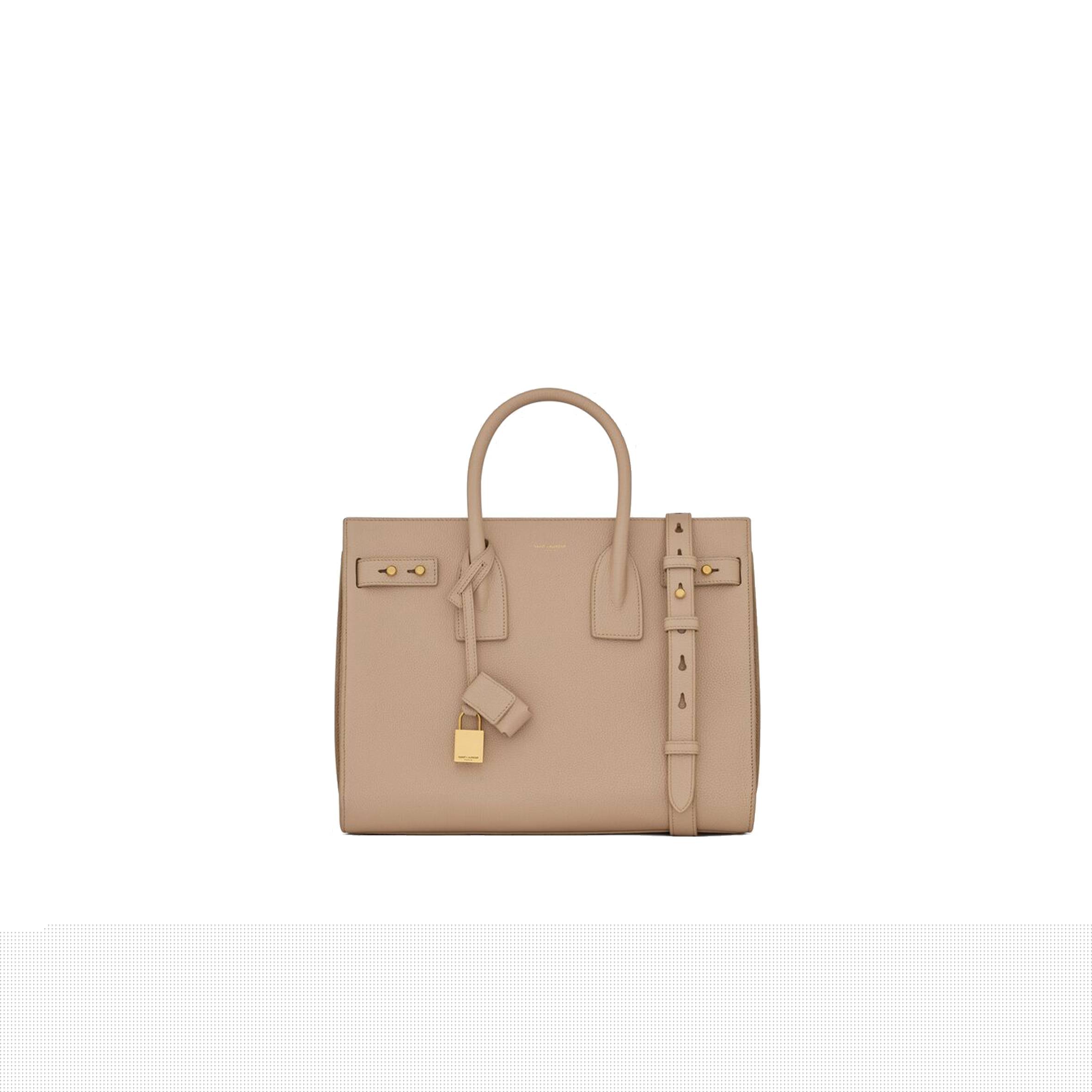 y*l sac de jour S*pple small in grained leather 717447dti0w2721 (32*25.5*15.5cm)