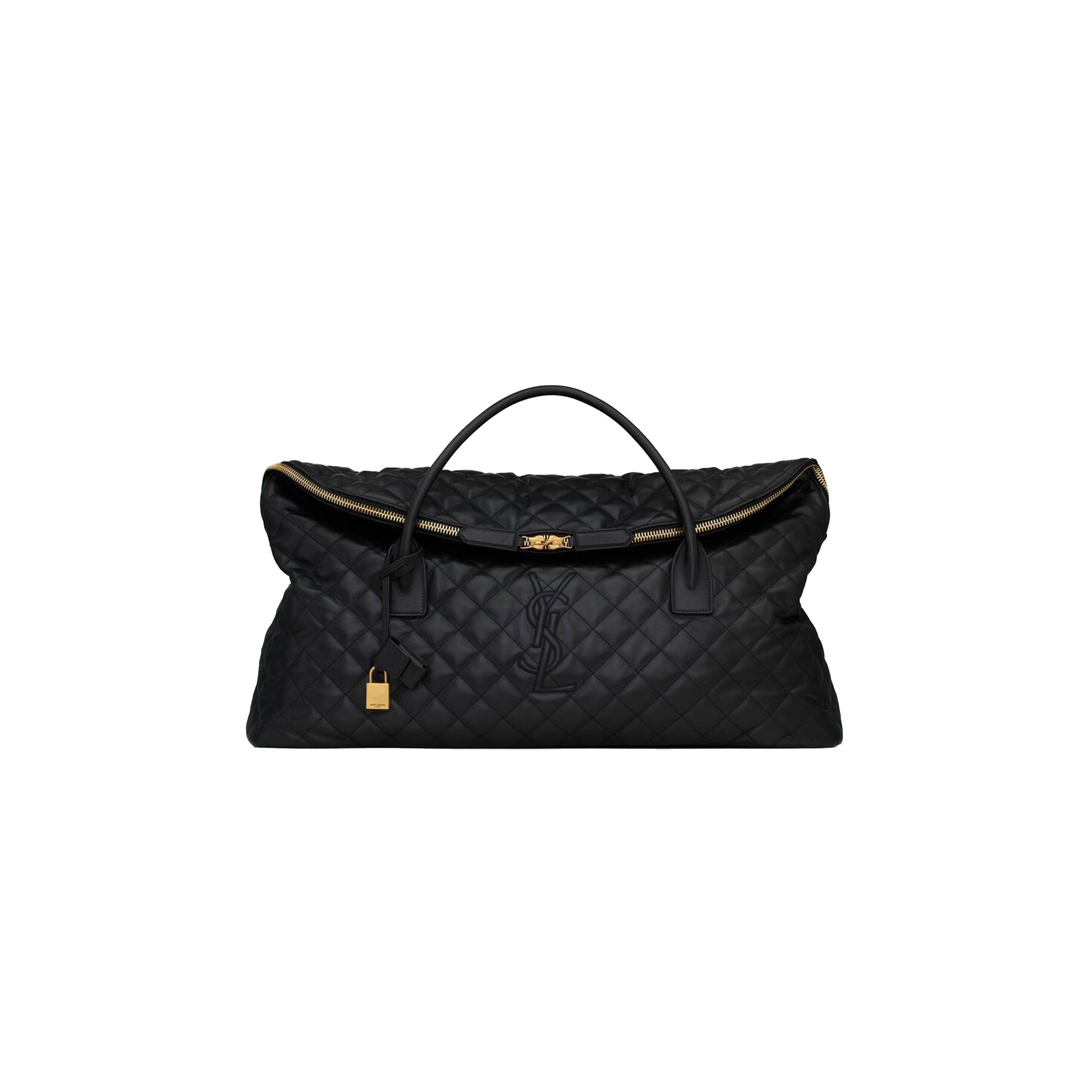 Y*L es giant travel bag in quilted leather 736009aabk91000 (56*50*19cm)