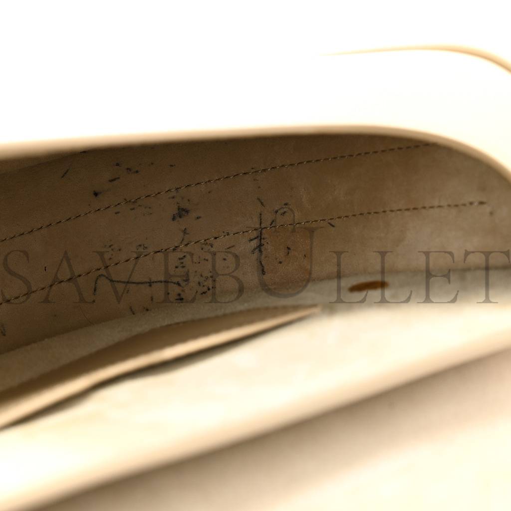 D*or box calfskin medium bobby flap beige (22*17*6.4cm)